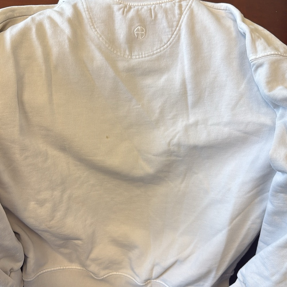 Anine Bing Beige Sweatshirt with Tiger Design - Picture 3 of 4